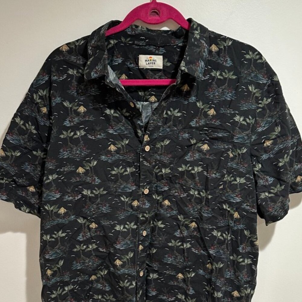 Marine Layer Floral Shirt